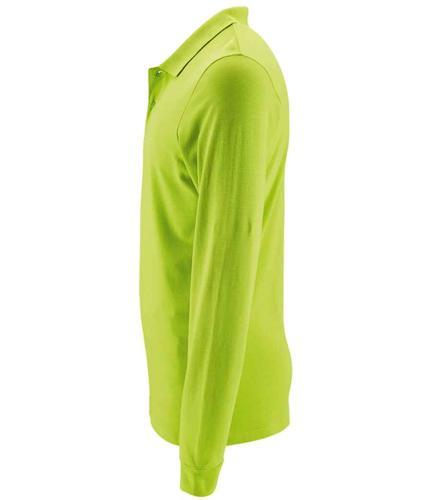 SOLS Perfect L/S Polo - Apple Green - 3XL